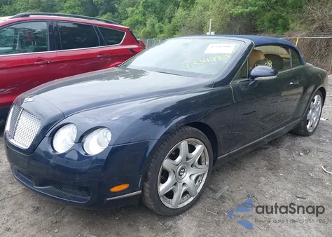 2007 Bentley Continental Gtc from USA, damaged, VIN SCBDR33WX7C047878